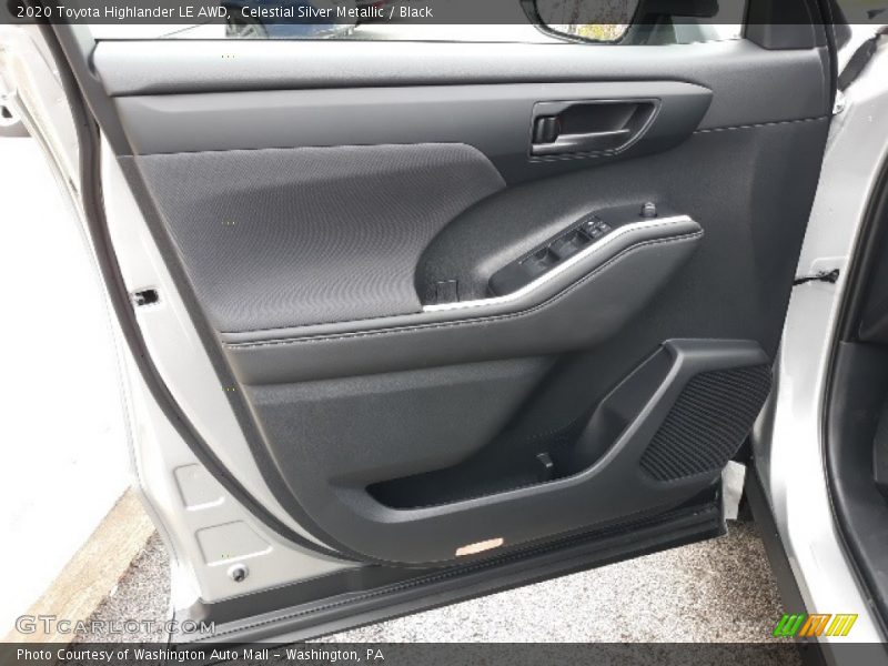 Celestial Silver Metallic / Black 2020 Toyota Highlander LE AWD