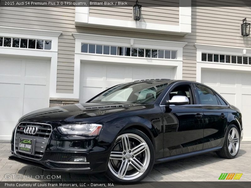 Brilliant Black / Black 2015 Audi S4 Premium Plus 3.0 TFSI quattro