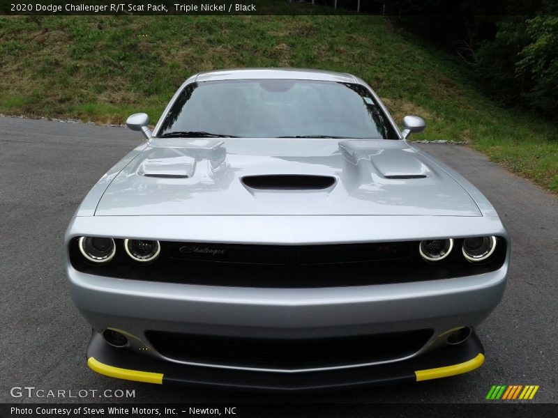 Triple Nickel / Black 2020 Dodge Challenger R/T Scat Pack