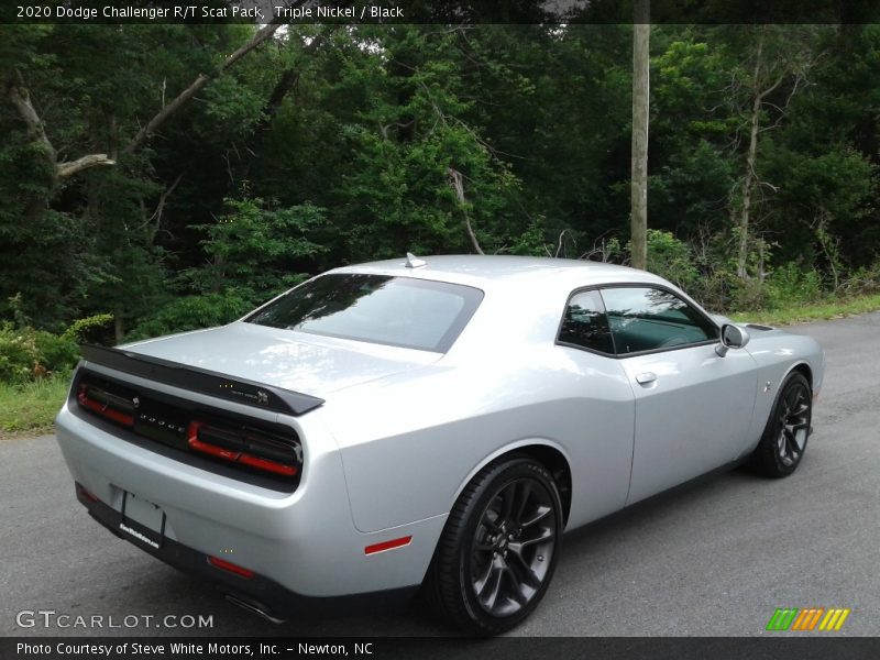 Triple Nickel / Black 2020 Dodge Challenger R/T Scat Pack