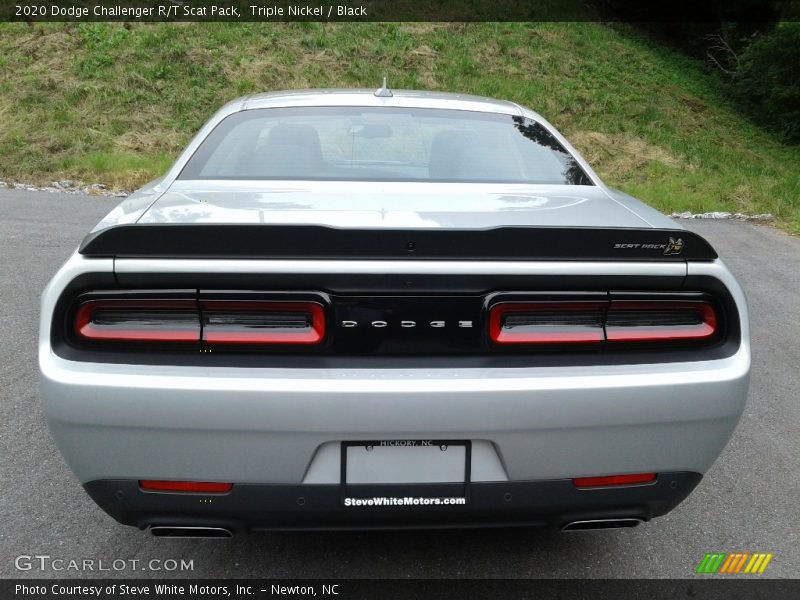 Triple Nickel / Black 2020 Dodge Challenger R/T Scat Pack
