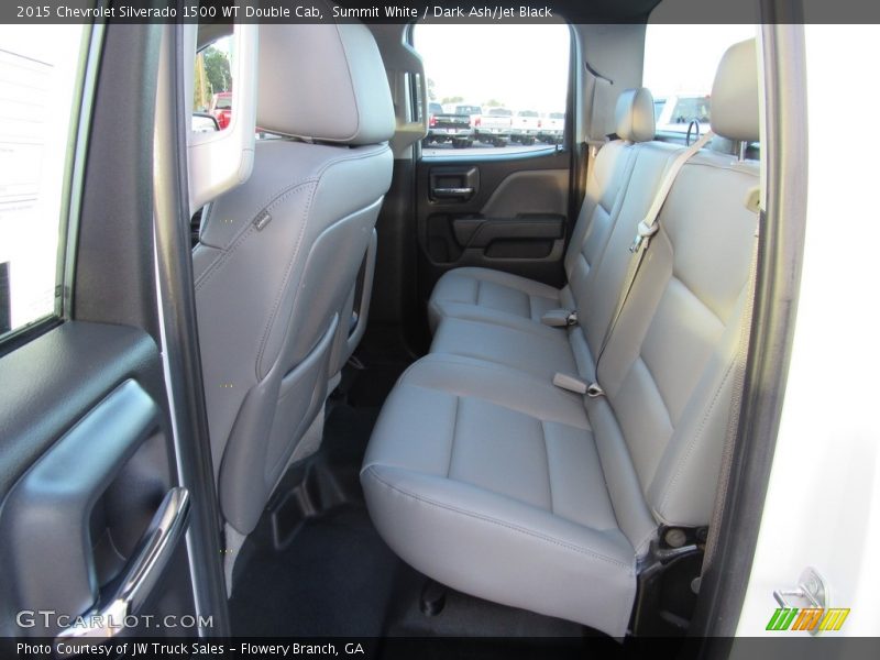 Summit White / Dark Ash/Jet Black 2015 Chevrolet Silverado 1500 WT Double Cab