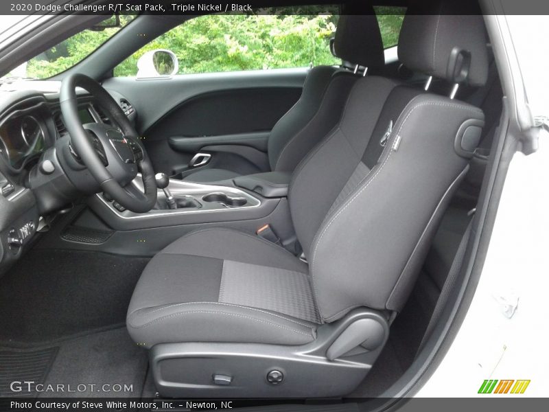Front Seat of 2020 Challenger R/T Scat Pack