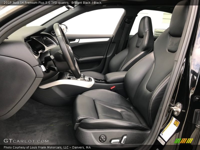 Front Seat of 2015 S4 Premium Plus 3.0 TFSI quattro
