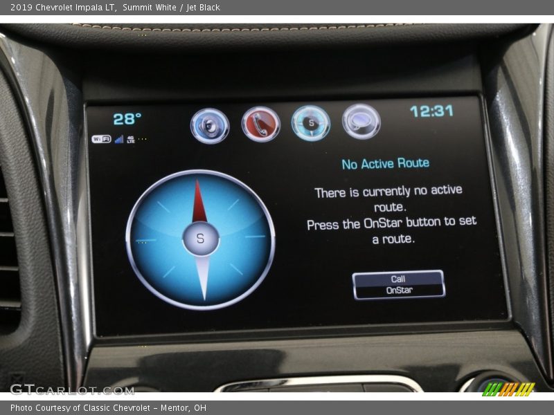 Summit White / Jet Black 2019 Chevrolet Impala LT