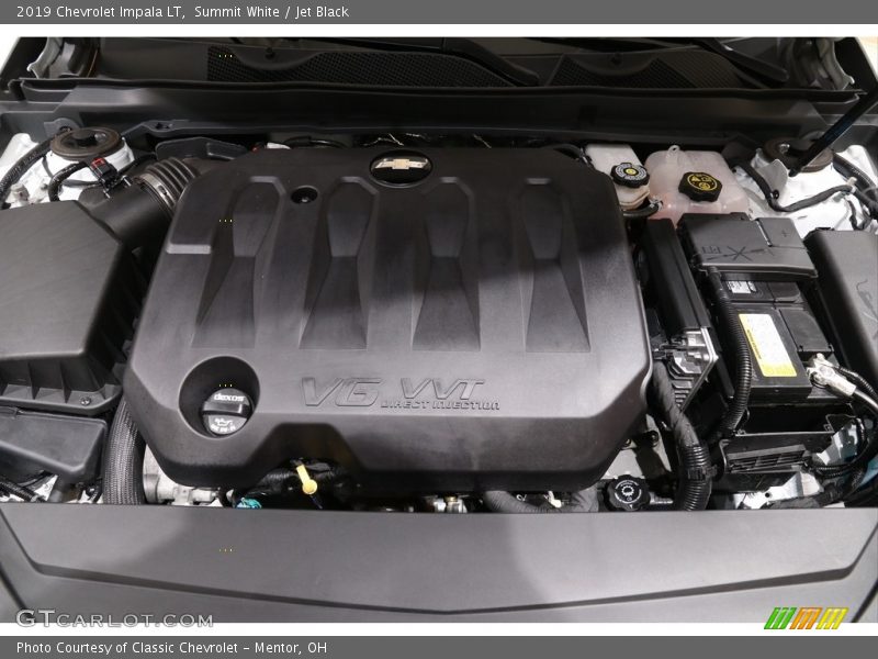 Summit White / Jet Black 2019 Chevrolet Impala LT