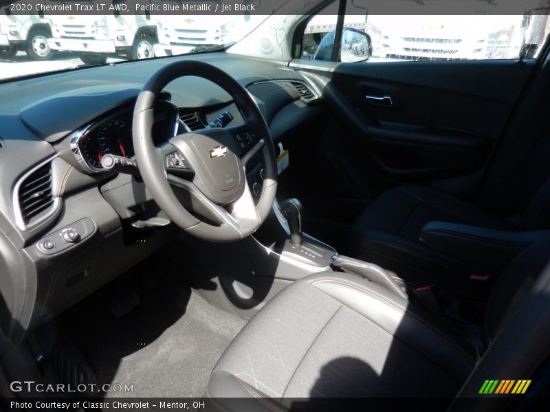 Pacific Blue Metallic / Jet Black 2020 Chevrolet Trax LT AWD