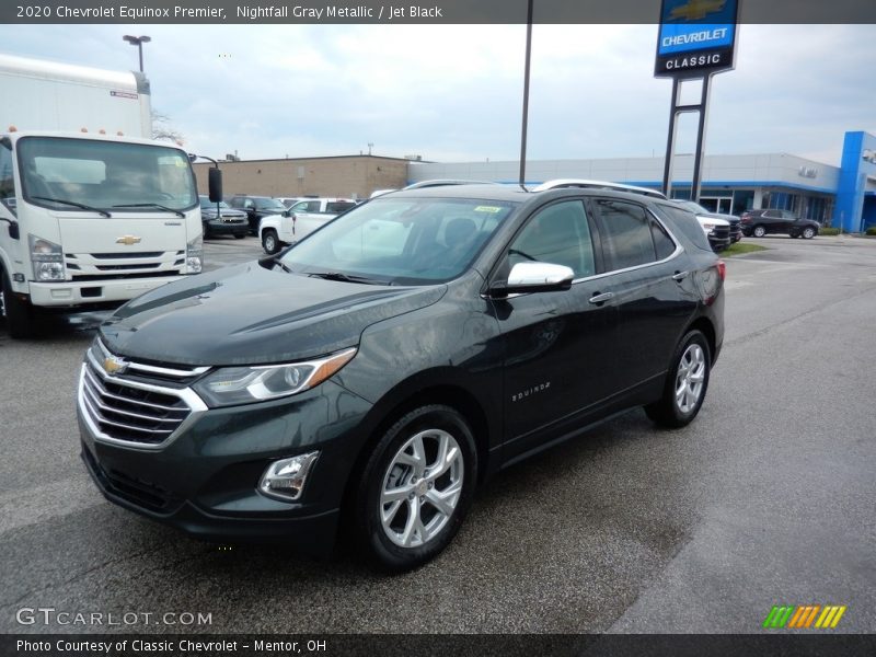 Nightfall Gray Metallic / Jet Black 2020 Chevrolet Equinox Premier
