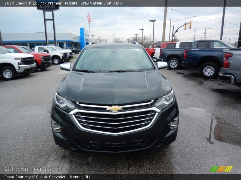 Nightfall Gray Metallic / Jet Black 2020 Chevrolet Equinox Premier