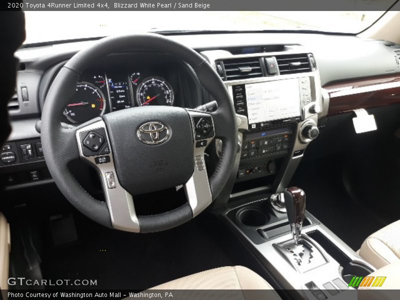 Blizzard White Pearl / Sand Beige 2020 Toyota 4Runner Limited 4x4