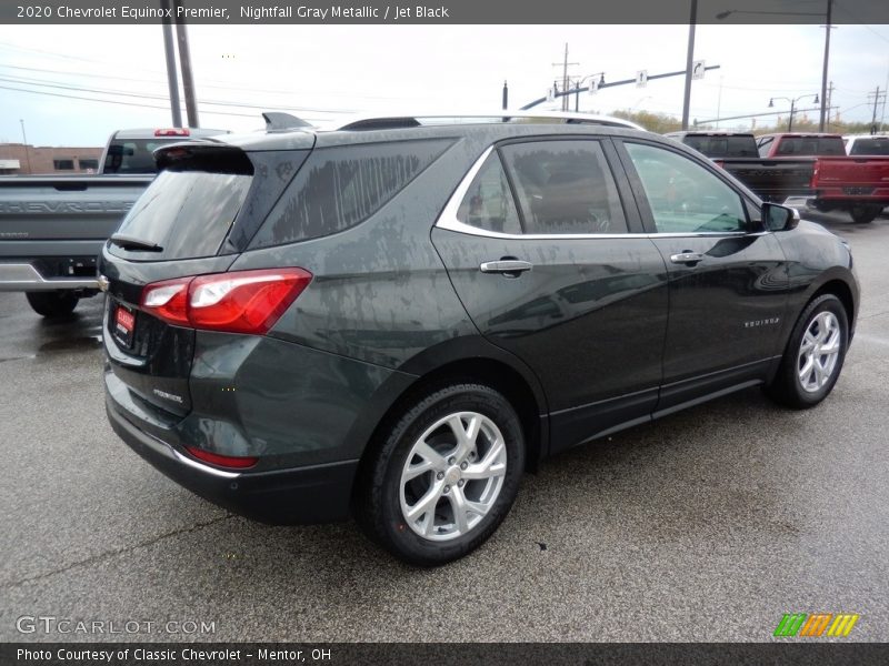 Nightfall Gray Metallic / Jet Black 2020 Chevrolet Equinox Premier