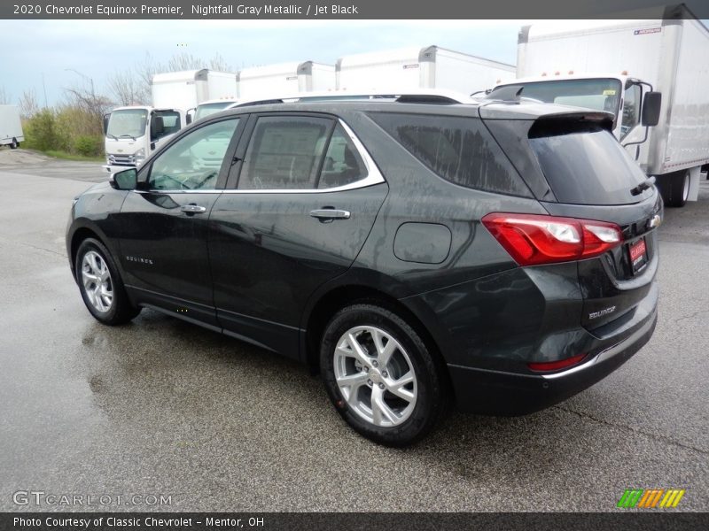 Nightfall Gray Metallic / Jet Black 2020 Chevrolet Equinox Premier