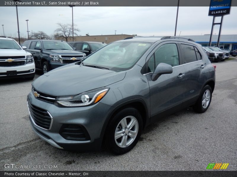 Satin Steel Metallic / Jet Black 2020 Chevrolet Trax LT
