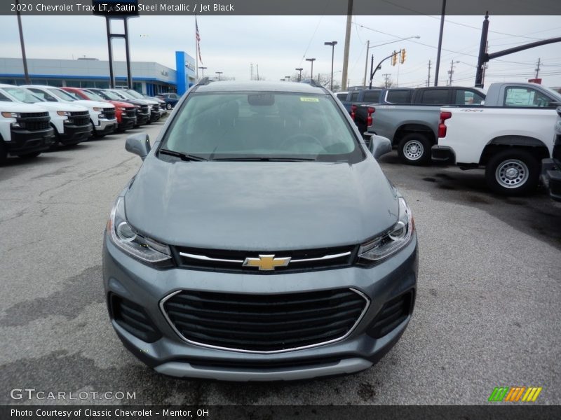 Satin Steel Metallic / Jet Black 2020 Chevrolet Trax LT