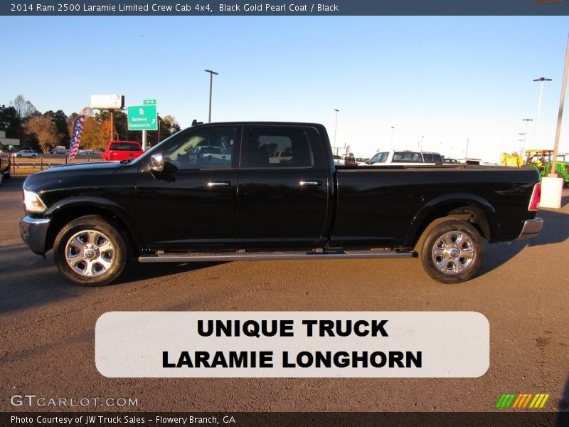 Black Gold Pearl Coat / Black 2014 Ram 2500 Laramie Limited Crew Cab 4x4