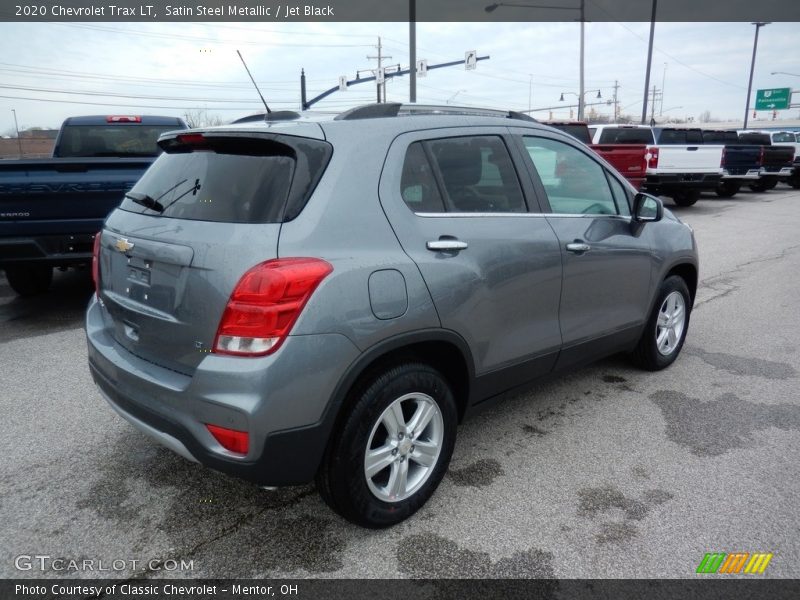 Satin Steel Metallic / Jet Black 2020 Chevrolet Trax LT