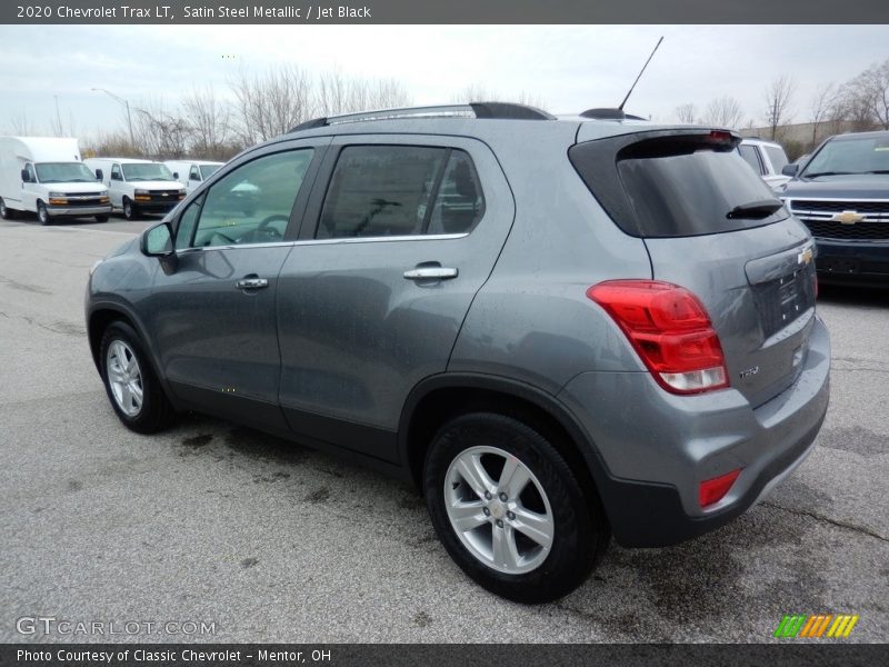 Satin Steel Metallic / Jet Black 2020 Chevrolet Trax LT