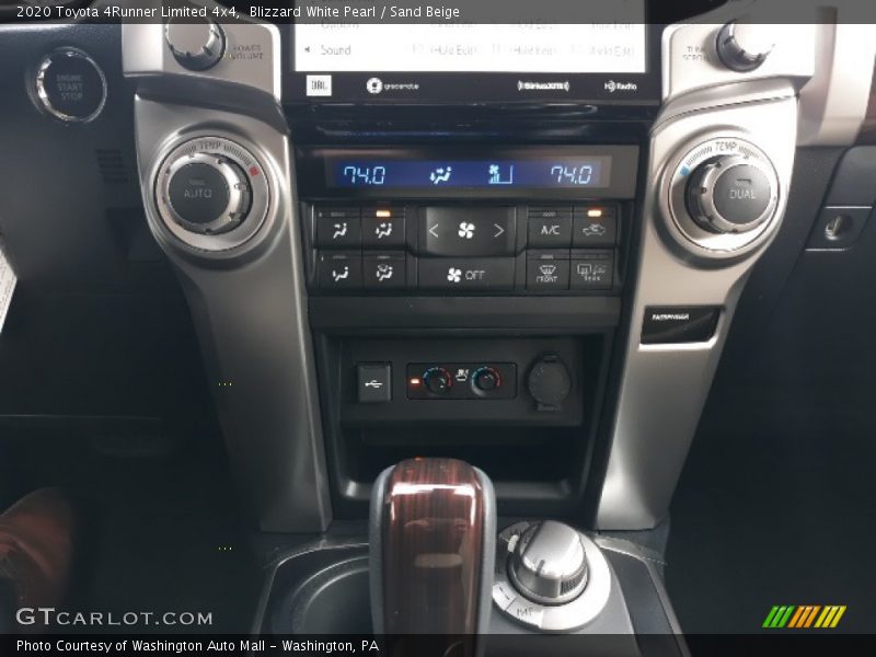 Blizzard White Pearl / Sand Beige 2020 Toyota 4Runner Limited 4x4