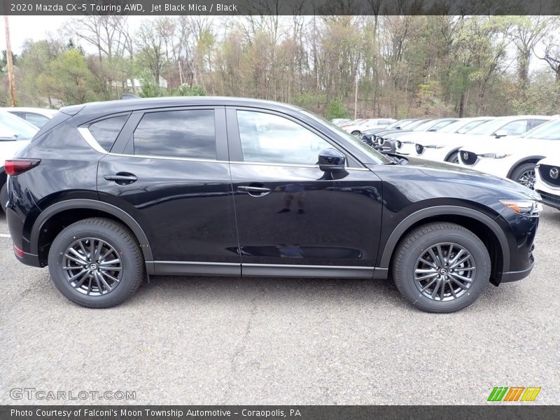 Jet Black Mica / Black 2020 Mazda CX-5 Touring AWD