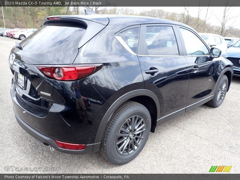 Jet Black Mica / Black 2020 Mazda CX-5 Touring AWD