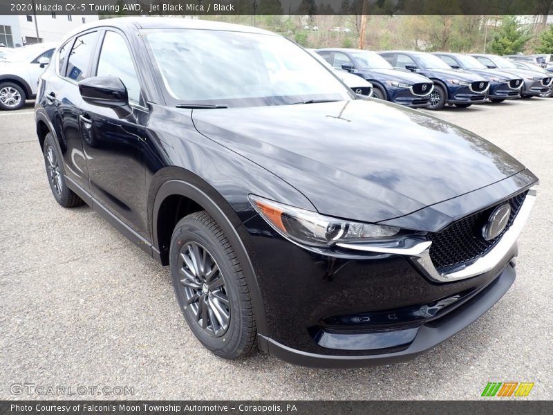 Jet Black Mica / Black 2020 Mazda CX-5 Touring AWD