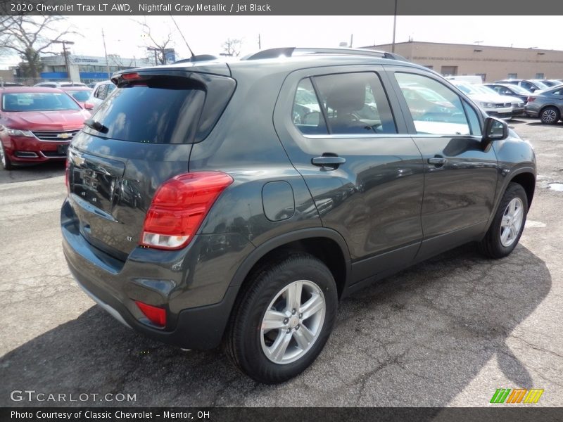 Nightfall Gray Metallic / Jet Black 2020 Chevrolet Trax LT AWD
