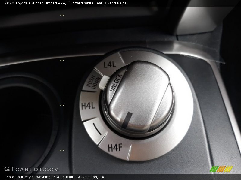 Blizzard White Pearl / Sand Beige 2020 Toyota 4Runner Limited 4x4