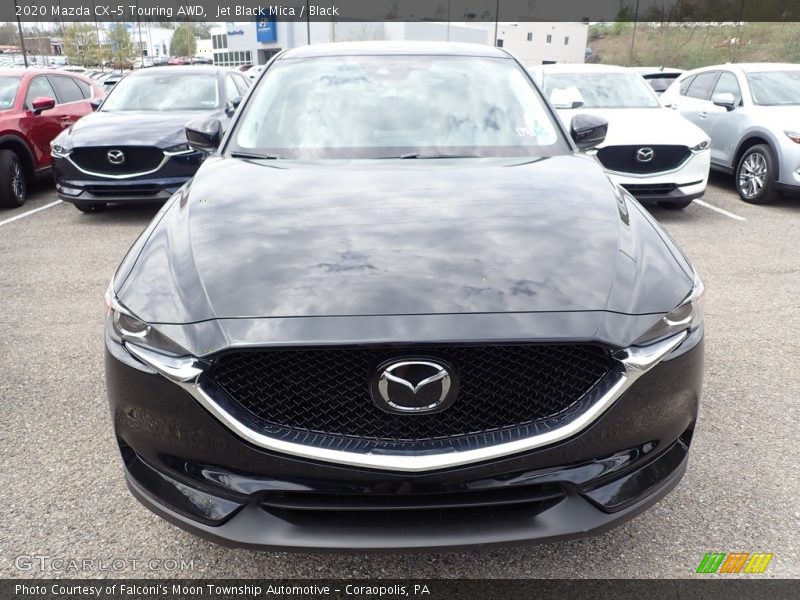 Jet Black Mica / Black 2020 Mazda CX-5 Touring AWD