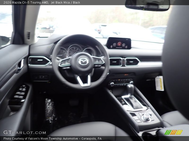 Jet Black Mica / Black 2020 Mazda CX-5 Touring AWD