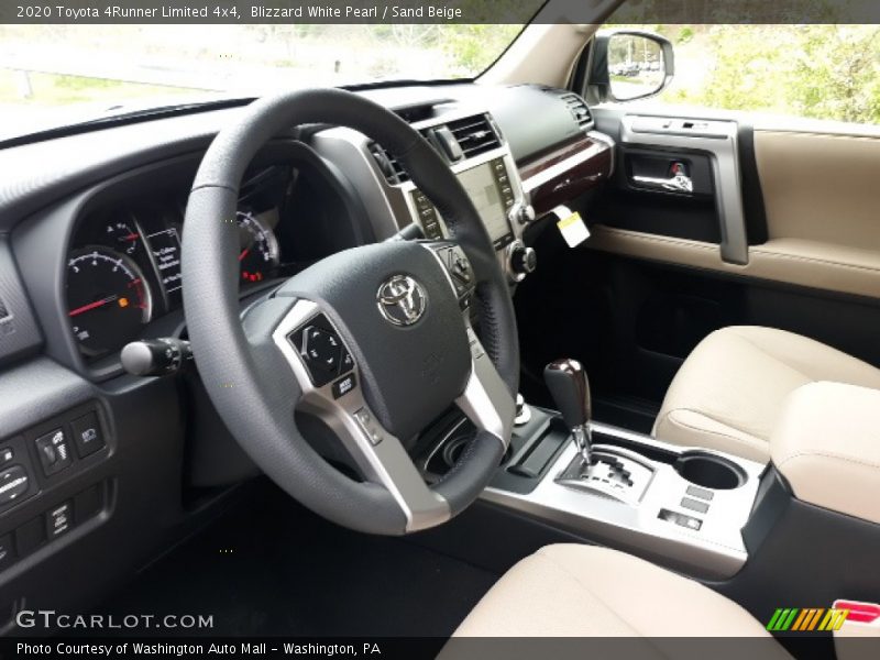 Blizzard White Pearl / Sand Beige 2020 Toyota 4Runner Limited 4x4