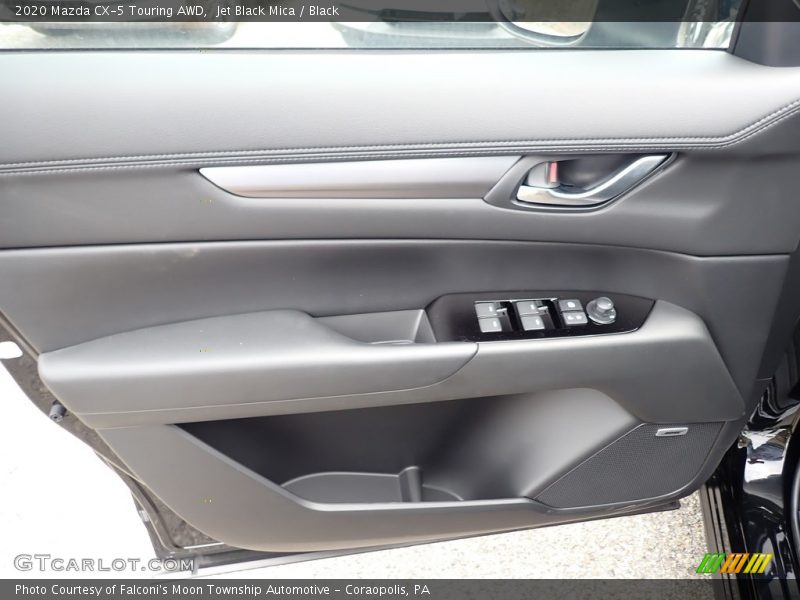 Jet Black Mica / Black 2020 Mazda CX-5 Touring AWD