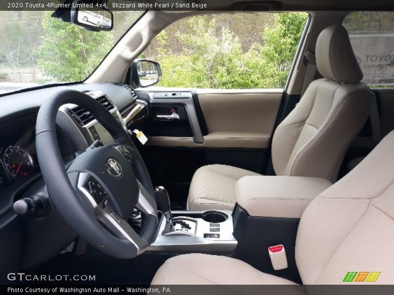 Blizzard White Pearl / Sand Beige 2020 Toyota 4Runner Limited 4x4