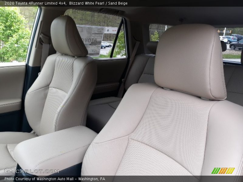 Blizzard White Pearl / Sand Beige 2020 Toyota 4Runner Limited 4x4