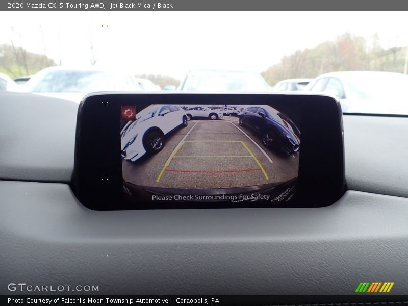 Jet Black Mica / Black 2020 Mazda CX-5 Touring AWD