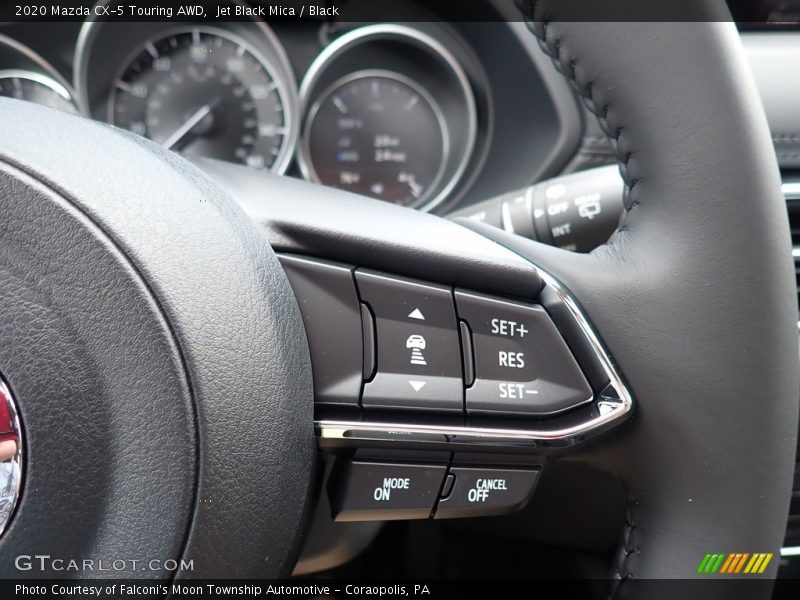 Jet Black Mica / Black 2020 Mazda CX-5 Touring AWD