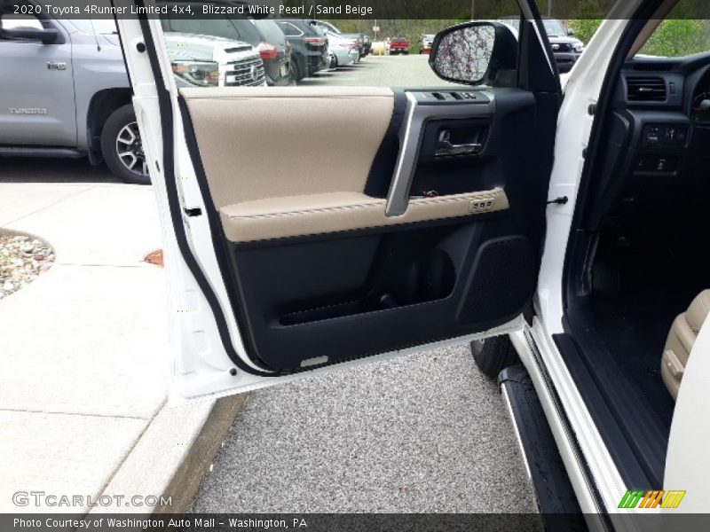 Blizzard White Pearl / Sand Beige 2020 Toyota 4Runner Limited 4x4