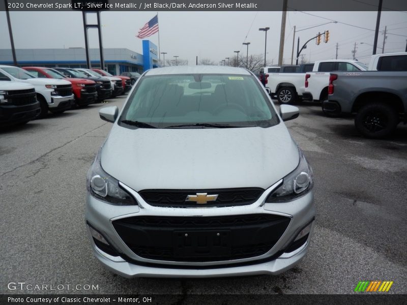 Silver Ice Metallic / Jet Black/Dark Anderson Silver Metallic 2020 Chevrolet Spark LT