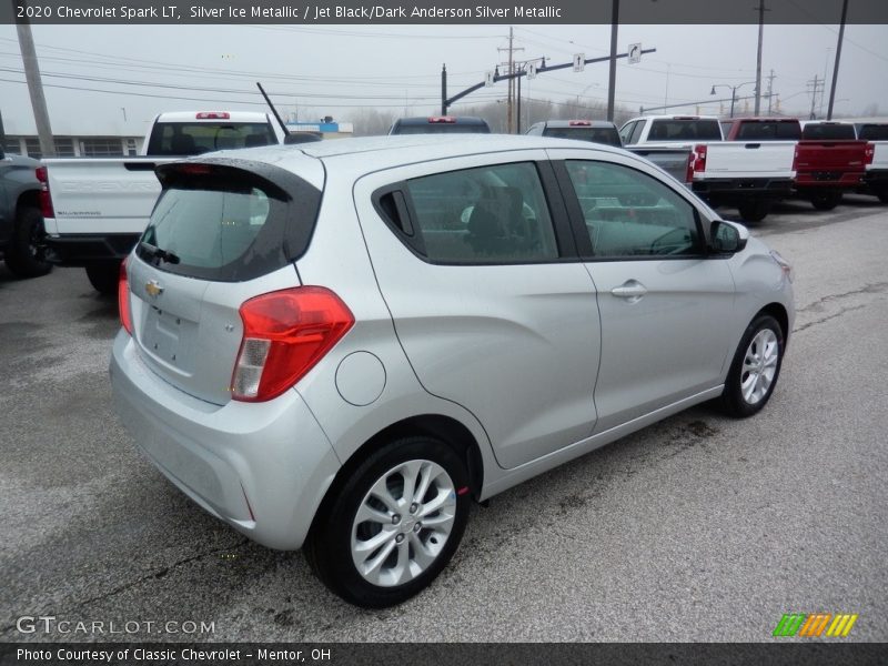 Silver Ice Metallic / Jet Black/Dark Anderson Silver Metallic 2020 Chevrolet Spark LT