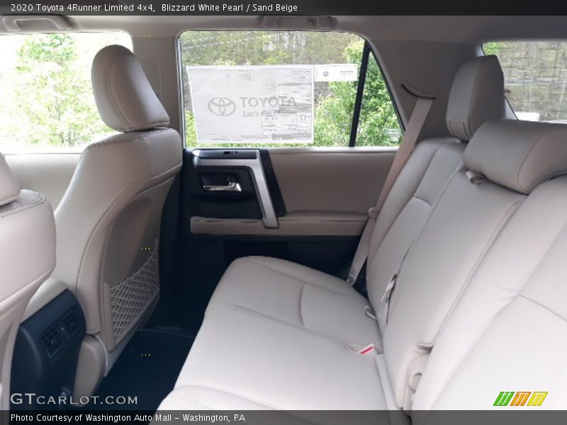 Blizzard White Pearl / Sand Beige 2020 Toyota 4Runner Limited 4x4
