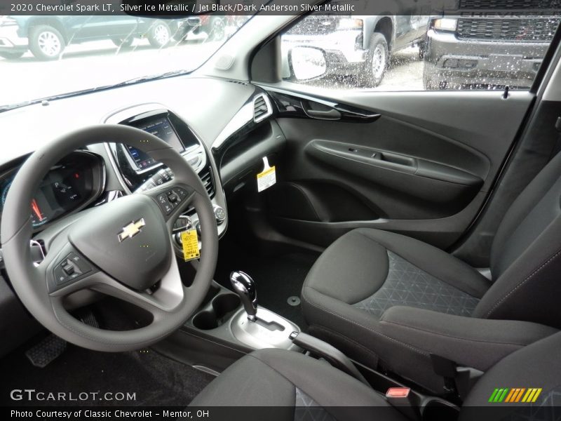 Silver Ice Metallic / Jet Black/Dark Anderson Silver Metallic 2020 Chevrolet Spark LT