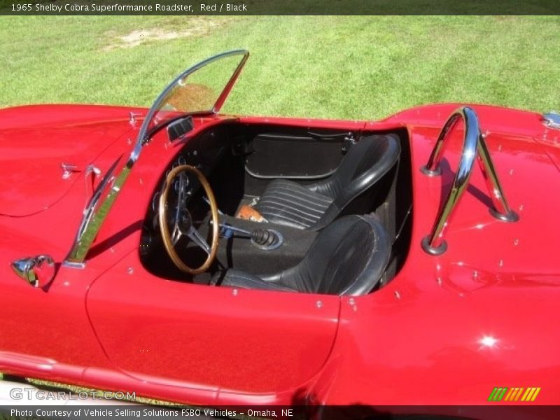 Red / Black 1965 Shelby Cobra Superformance Roadster