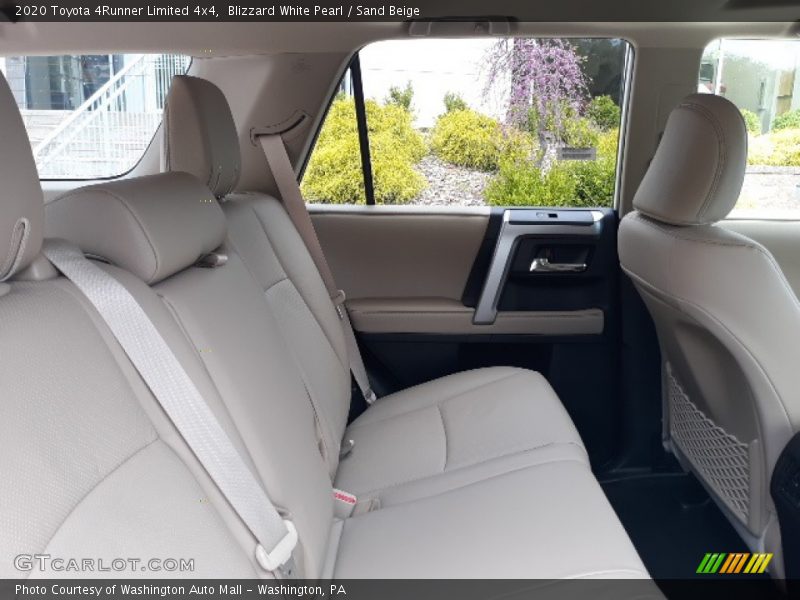 Blizzard White Pearl / Sand Beige 2020 Toyota 4Runner Limited 4x4