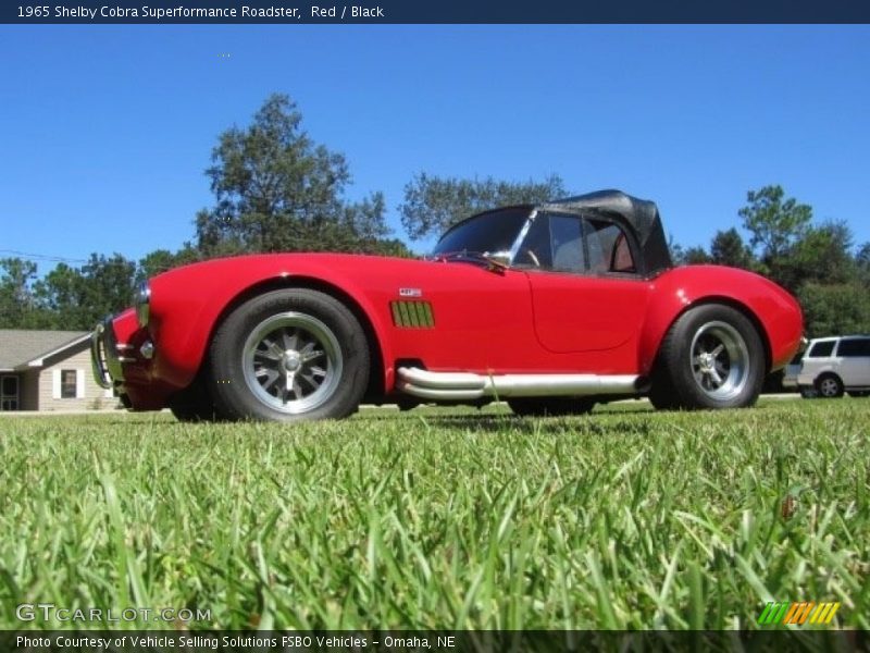 Red / Black 1965 Shelby Cobra Superformance Roadster
