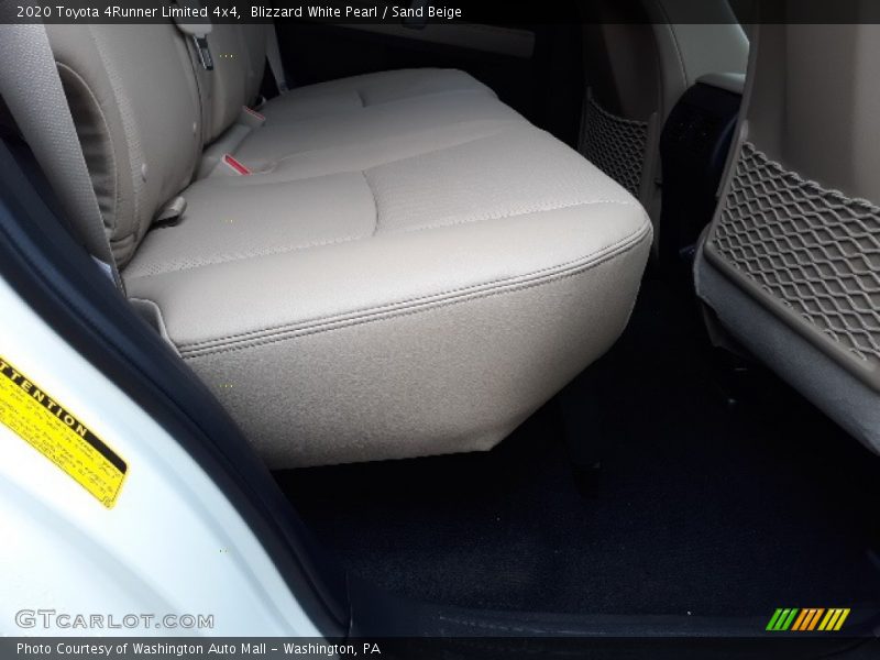 Blizzard White Pearl / Sand Beige 2020 Toyota 4Runner Limited 4x4