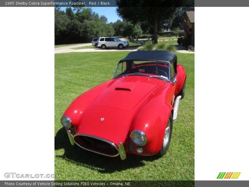 Red / Black 1965 Shelby Cobra Superformance Roadster