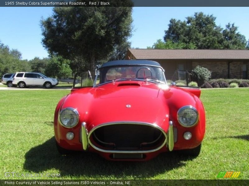 Red / Black 1965 Shelby Cobra Superformance Roadster