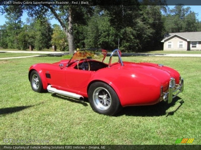 Red / Black 1965 Shelby Cobra Superformance Roadster