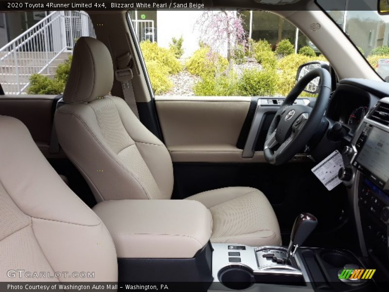 Blizzard White Pearl / Sand Beige 2020 Toyota 4Runner Limited 4x4