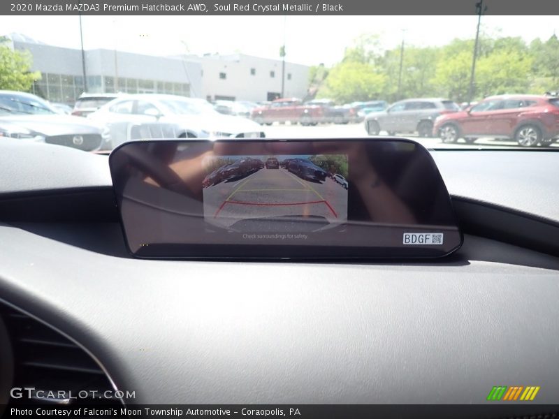 Soul Red Crystal Metallic / Black 2020 Mazda MAZDA3 Premium Hatchback AWD