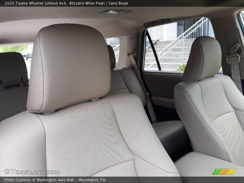 Blizzard White Pearl / Sand Beige 2020 Toyota 4Runner Limited 4x4